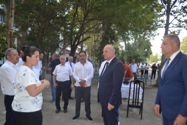 Mingəçevir şəhər İcra Hakimiyyətinin başçısı İlham İsmayılovun vətəndaşlarla növbəti səyyar görüşü avqust ayının 6-da keçirilib.