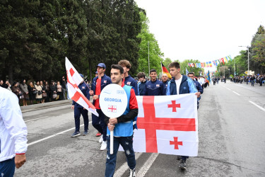 Ümummilli Lider Heydər Əliyevin 103-cü ildönümünə həsr olunan avarçəkmə və kanoe üzrə “Prezident Kuboku 2026” beynəlxalq reqatasının paradı təşkil edilib.