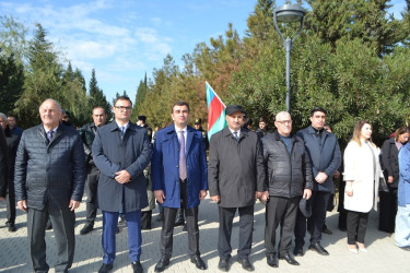 Noyabr ayının 9-da Mingəçevir şəhərində Dövlət Bayrağı Günü  münasibətilə tədbir keçirilib