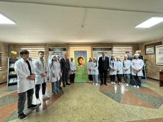 Mingəçevir Tibb Kollecində Zərifə Əliyevanın anadan olmasının 102-ci il dönümü ilə bağlı sərgi keçirildi