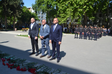 Mingəçevirlilər Ümummilli Lider Heydər Əliyevin anadan olmasının 103-cü ildönümü münasibəti ilə Ulu Öndəri ehtiramla yad etdilər