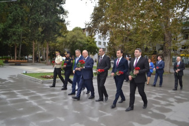 Sentyabrın 19-da “20 sentyabr Dövlət Suverenliyi günü”  münasibətilə Mingəçevir şəhər İcra Hakimiyyəti və YAP şəhər təşkilatı birgə  elmi-nəzəri konfrans keçirib.