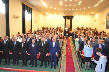 Mingəçevir Dövlət Universitetində “Heydər Əliyev irsi Azərbaycan xalqının milli sərvətidir” mövzusunda Respublika elmi konfransı keçirilib
