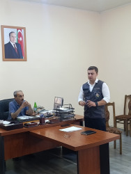 Mingəçevirdə "Yaşıllıqların mühafizəsi" mövzusunda maarifləndirmə tədbiri keçirildi