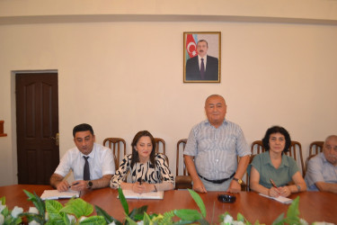 Milli Mətbuat Günü münasibəti ilə Mingəçevir şəhər İcra  Hakimiyyətində dəyirmi masa keçirilib