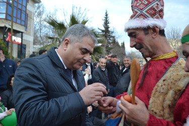 Mingəçevirdə Torpaq çərşəmbəsi qeyd edildi