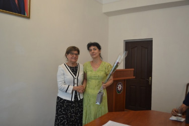 MİNGƏÇEVİRDƏ AZƏRBAYCAN MİLLİ MƏTBUATININ 150 İLLİK YUBİLEYİ MÜNASİBƏTİ İLƏ TƏDBİR KEÇİRİLİB