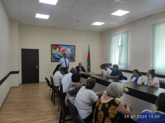 2025-ci ilin “Konstitusiya və Suverenlik ili” elan olunması ilə əlaqədar Azərbaycan Respublikası Nəqliyyat, Rabitə və Yüksək Texnologiyalar Nazirliyinin Aztelekom MMC-nin Aran Regional Filialının Mingəçevir şöbəsində tədbir keçirilmişdir.