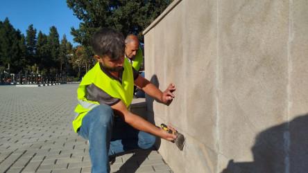 Mingəçevir şəhərində "Anım Günü" ilə bağlı təmizlik işləri aparılmışdır.