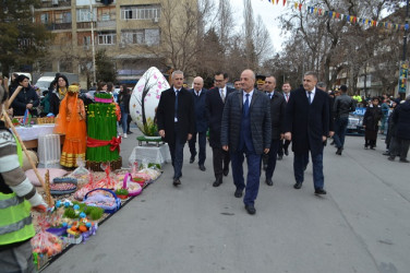 Mingəçevirdə Novruz bayramı böyük təntənə ilə qeyd olundu