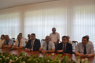 MİNGƏÇEVİRDƏ AZƏRBAYCAN MİLLİ MƏTBUATININ 150 İLLİK YUBİLEYİ MÜNASİBƏTİ İLƏ TƏDBİR KEÇİRİLİB