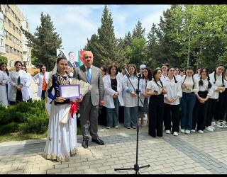 Mingəçevirdə Ulu Öndər Heydər Əliyevin 102 illiyinə həsr olunmuş silsilə tədbirlər davam edir.