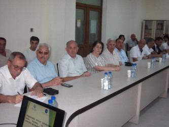 Mingəçevirdə “Regionlarda ictimai iştirakçılığın təmin olunması və ictimai nəzarətin gücləndirilməsi” layihəsi çərçivəsində dəyirmi masa keçirilib.