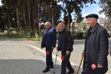Mingəçevirdə  Soyqırımı Günü qeyd olundu