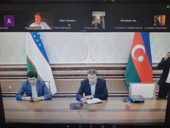 Mingəçevir və Özbəkistanın Namanqan şəhərlərinin başçıları görüş keçirdi