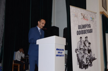 Olimpiya Çempionumuz Toğrul Əsgərovun Mingəçevir gəncləri ilə görüşü keçirilib