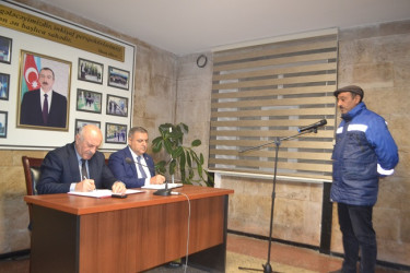 Mingəçevir şəhər İcra Hakimiyyətinin başçısı İlham İsmayılovun vətəndaşlarla növbəti səyyar görüşü dekabrın 18-də Mingəçevir Tibb Kollecində keçirilib.