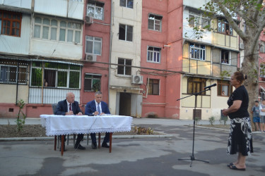 Mingəçevir şəhər İcra Hakimiyyətinin başçısı İlham İsmayılovun vətəndaşlarla növbəti səyyar görüşü sentyabrın 17-də keçirilib