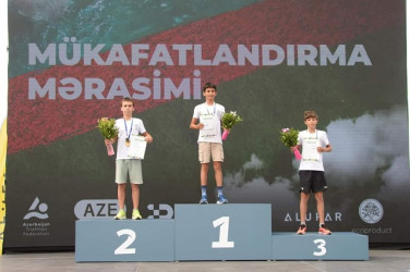 Mingəçevir şəhərində triatlon üzrə Azərbaycan çempionatı keçirilib
